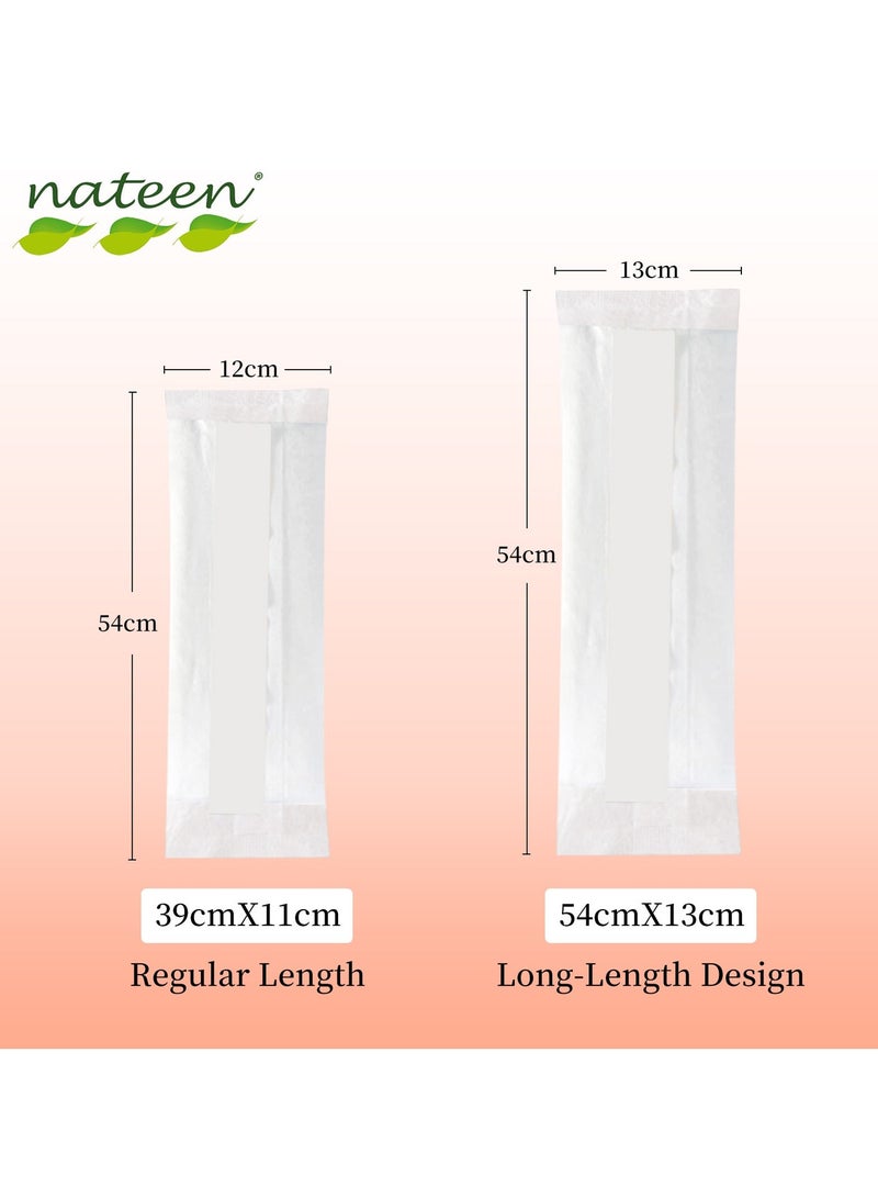 Nateen Soft Incontinence Pads for Bladder Leaks & Postpartum for Women, Booster Pad for Adult Diaper and Adult Diaper Pants.Extra  Absorbency, Regular Length, Sensitive Care-36 count - Image 4